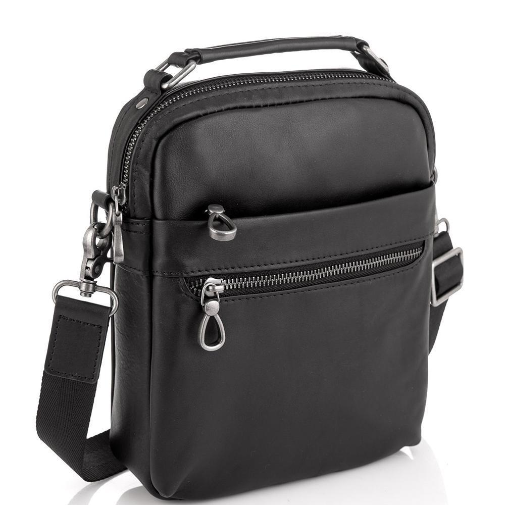 

Мужская кожаная сумка месенджер Tiding Bag 13845-NM 195 x 235 x 6 Черный