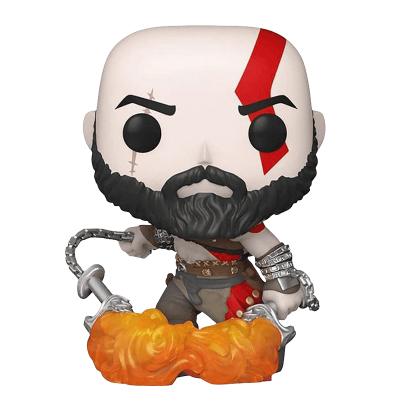 

Фигурка FUNKO POP! Vinyl: Games: God Of War: Kratos W/Blades White Новый