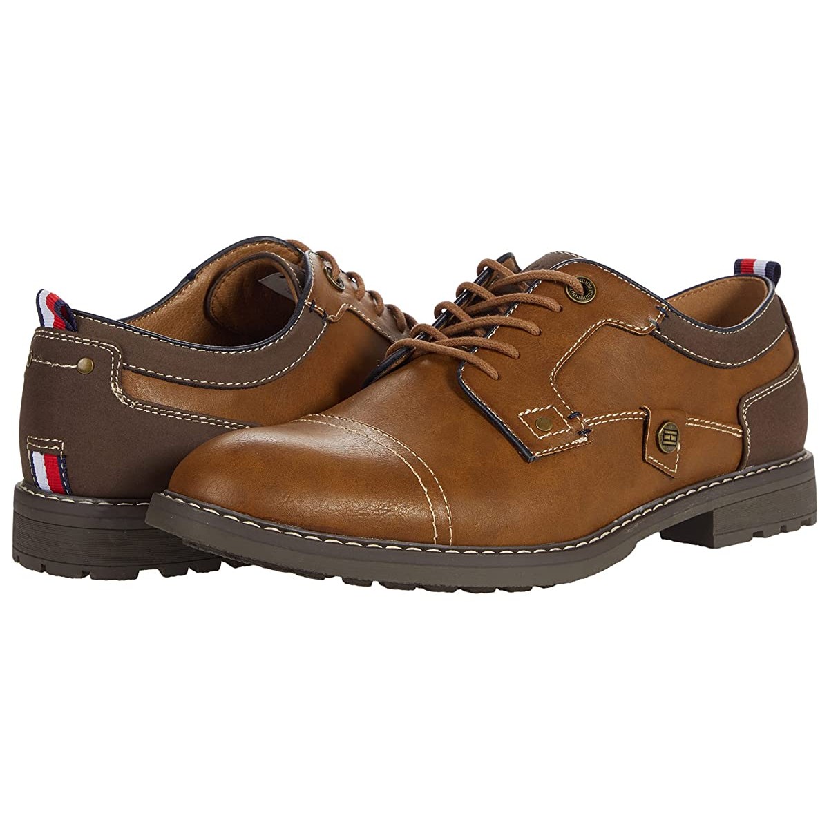 

Туфли оксфорды Tommy Hilfiger Dante Dark Natural, 43 (280 мм)