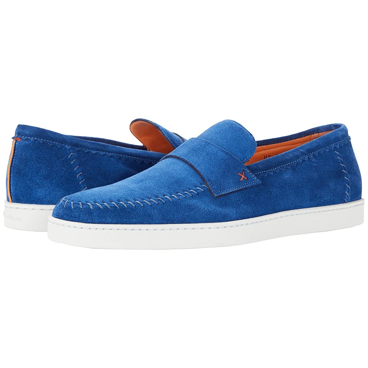 

Мокасины Santoni Banker Blue, 45 (300 мм)