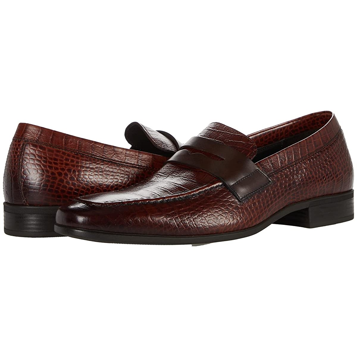 

Мокасины Bruno Magli Mineo Rust Croc Calf, 44 (290 мм)