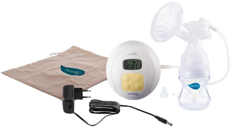 

Электрический двухфазный молокоотсос Nuvita Materno Life один поток (NV1286M)