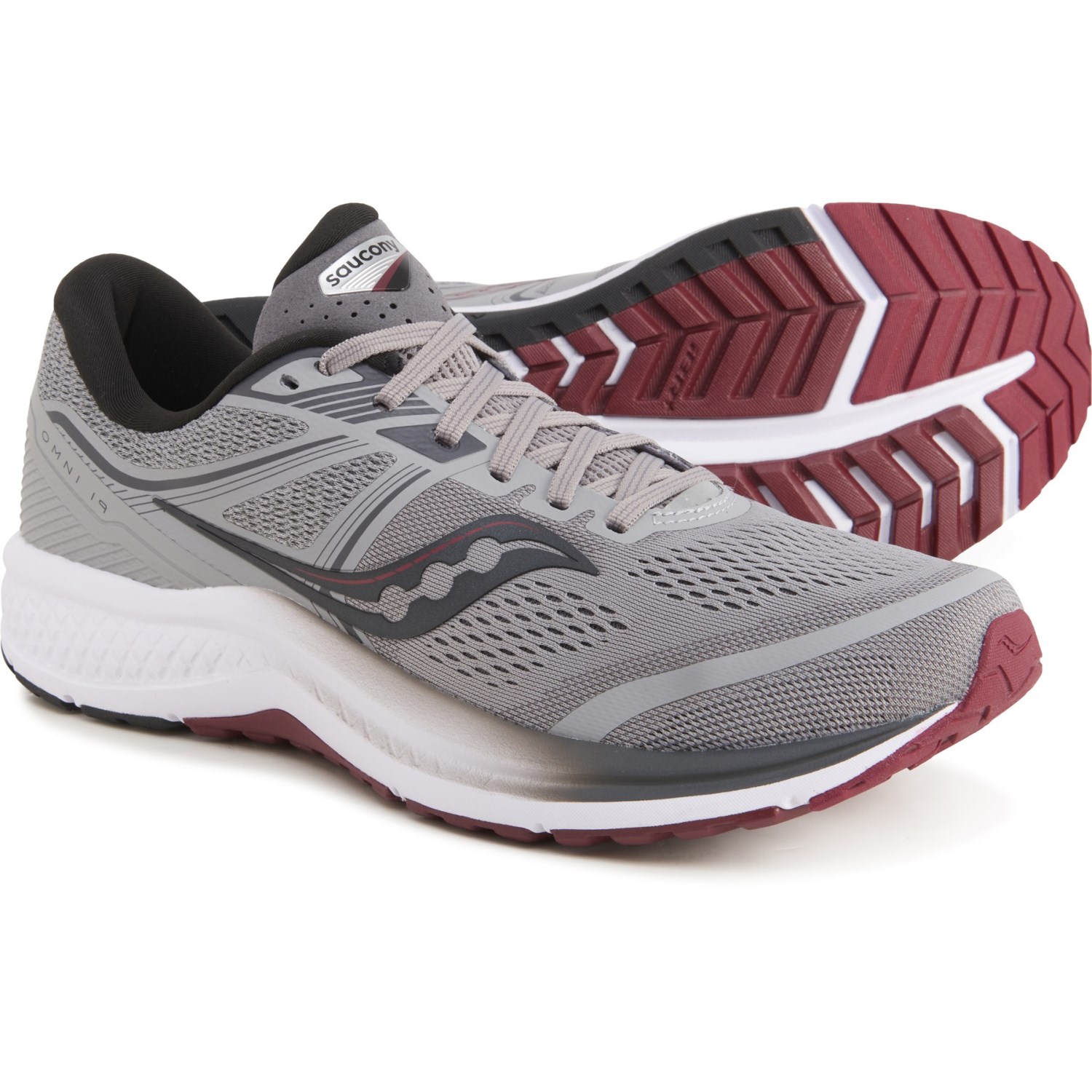 

Кроссовки Saucony Omni 19 Sneaker Alloy/Brick, 42.5 (270 мм)
