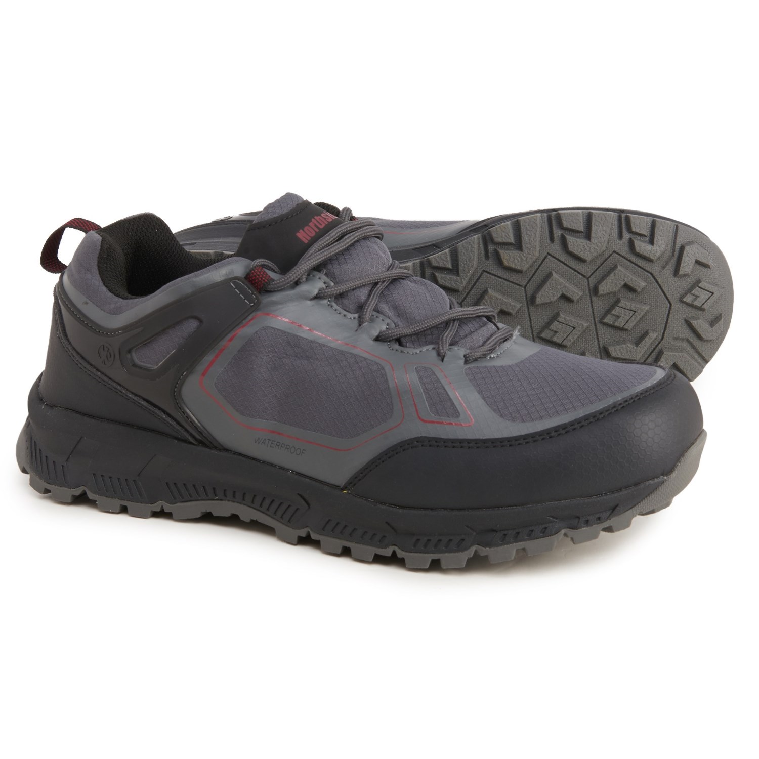 

Кроссовки Northside Beaumont Low - Waterproof Dark Gray/Red, 42.5 (275 мм)