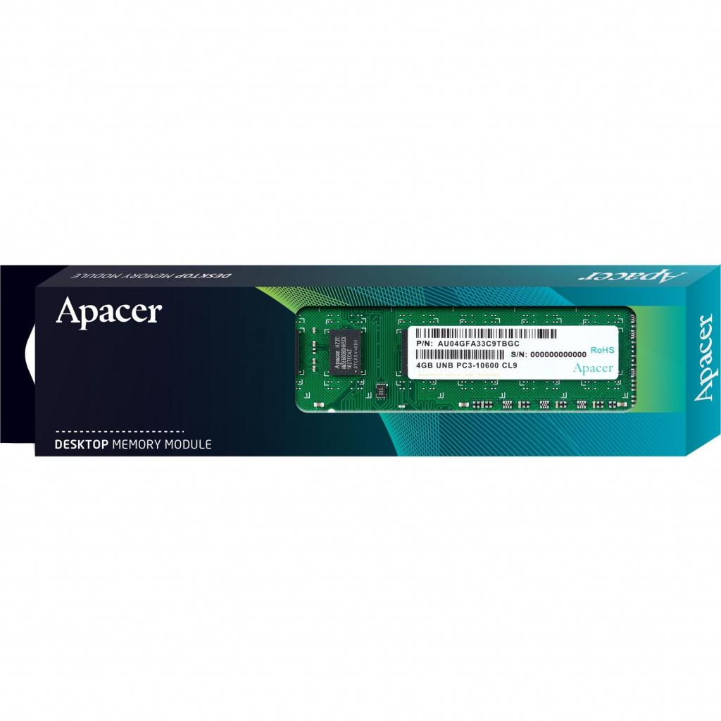 

Модуль памяти для компьютера DDR3 4GB 1333 MHz Apacer (DL.04G2J.K9M)