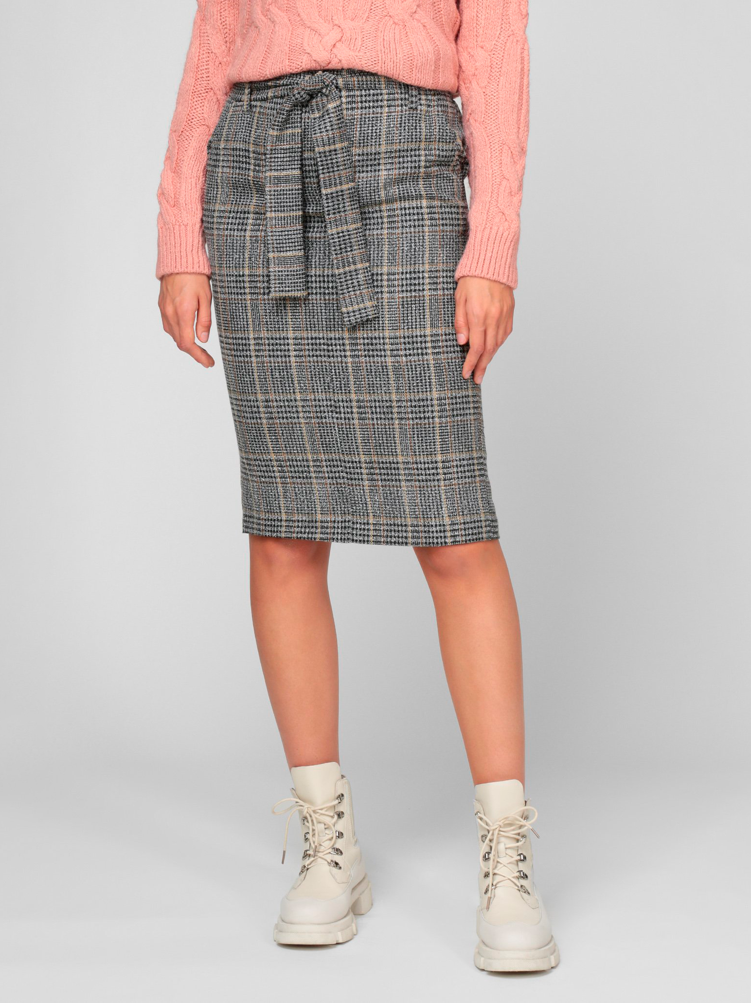 

Юбка Sassofono A201-SF-369081 L (40) Черно-коричневая