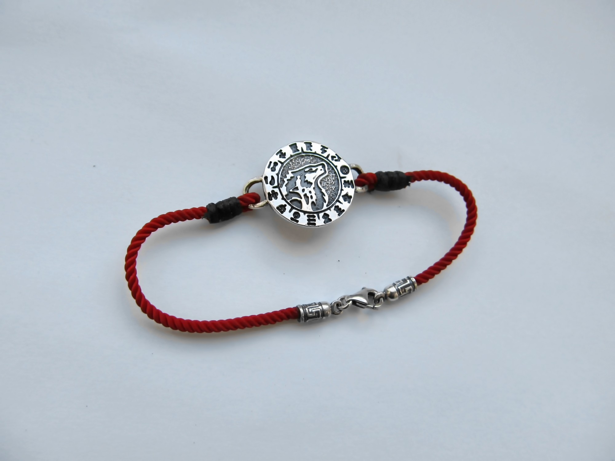 

Браслет из серебра 925° и шелка "Милан" на руку SilverArtisan 5.7054-5 размер 19,5