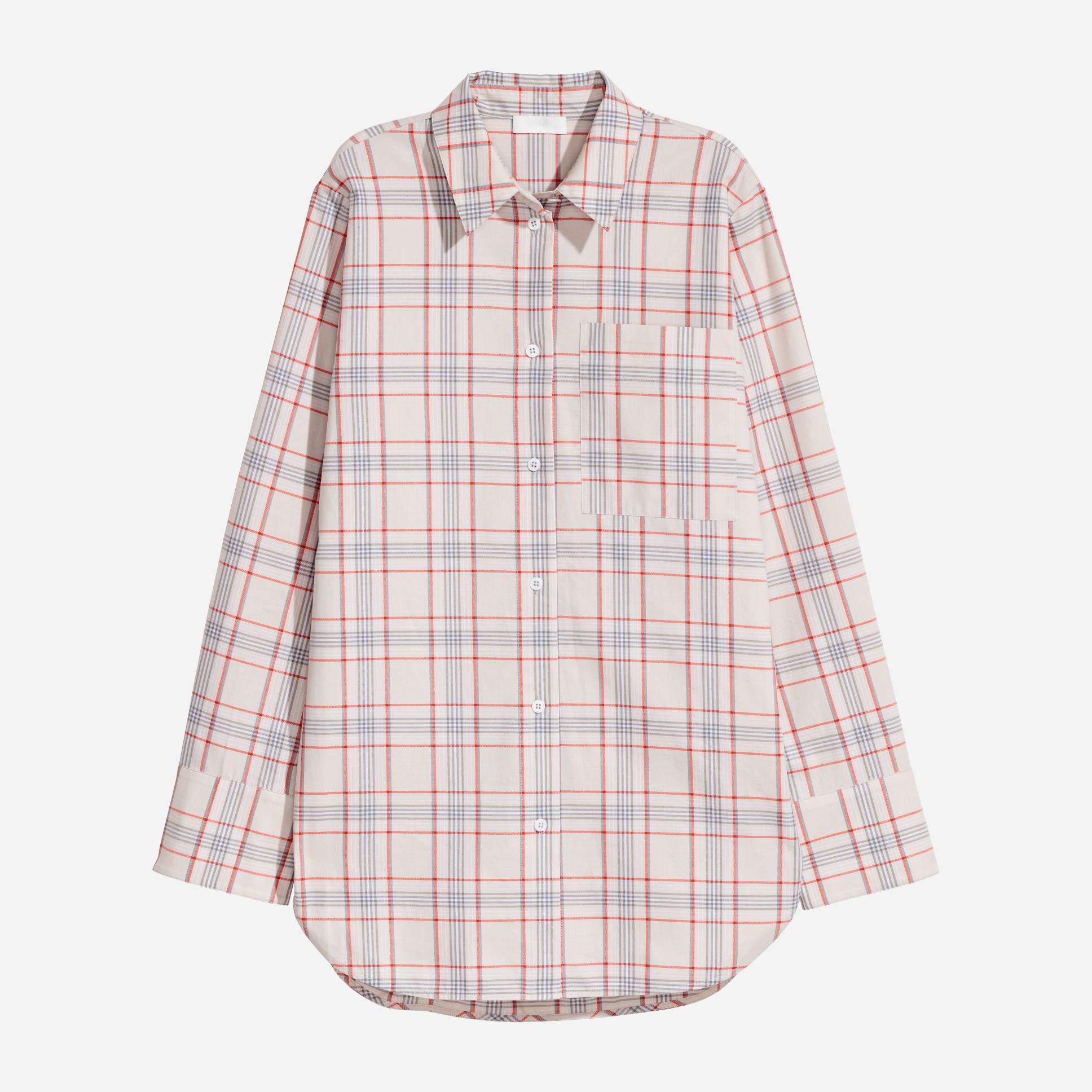 

Рубашка H&M 612-637422  Светло-бежевая, Рубашка H&M 612-637422 36 Светло-бежевая