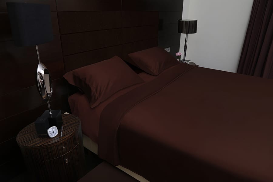 

Пододеяльник на пуговицах Marca Marco Dark Brown 200х220