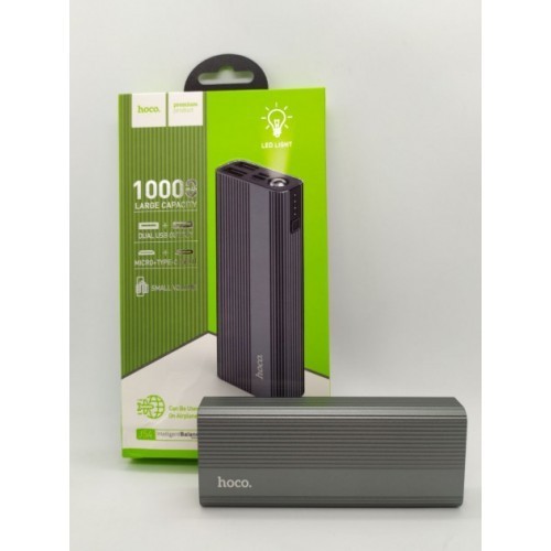 

Power bank HOCO J54 "Spirit" С LED фонариком 10000 mAh Серый