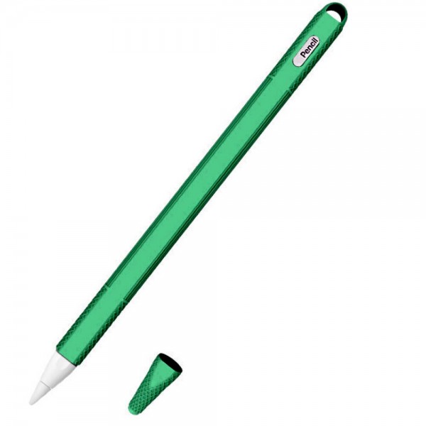 

Чехол TPU Goojodoq Hybrid Ear для стилуса Apple Pencil 2 Green тех.пак