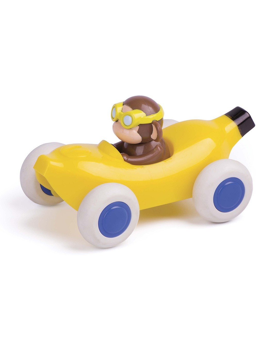

Машинка VIKINGTOYS в виде банана с обезьяной с подарочной упаковкой 14 см. 81363