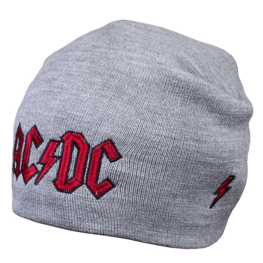 

Шапка бини с вышивкой Talisman AC/DC Logo Серый