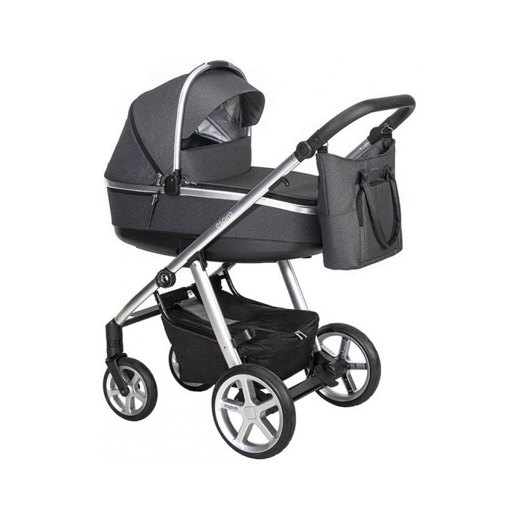 

Коляска Espiro 2 в 1 Next Up 517 Multicolor Graphite Street (5906724204975)