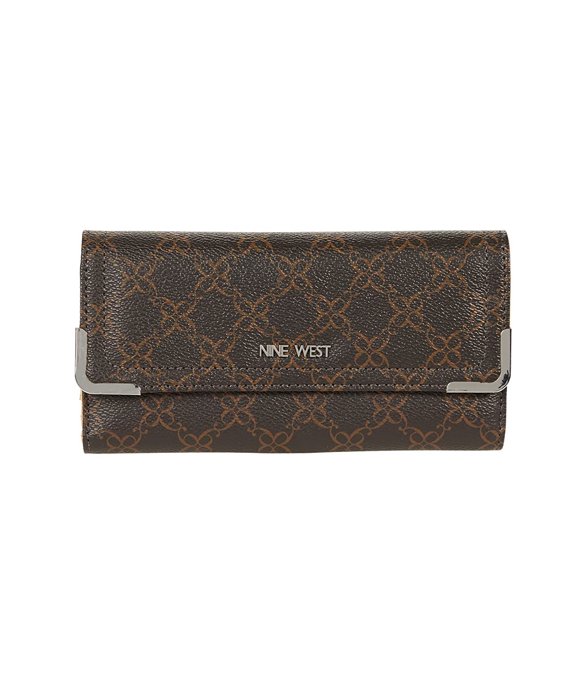 

Кошелек Nine West Verna Check Wallet Brown, Универсальный