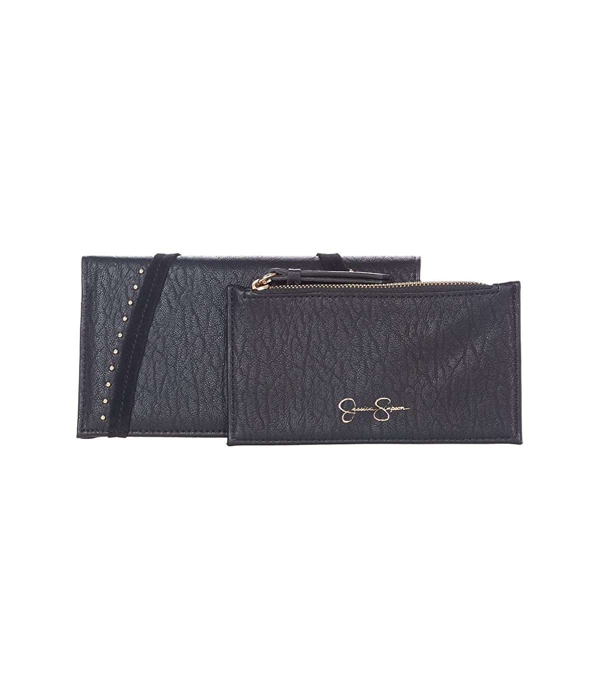 

Кошелек Jessica Simpson Natalie Singe Fold Pull Out Pouch Meteorite Shiny Light Gold Hardware, Универсальный