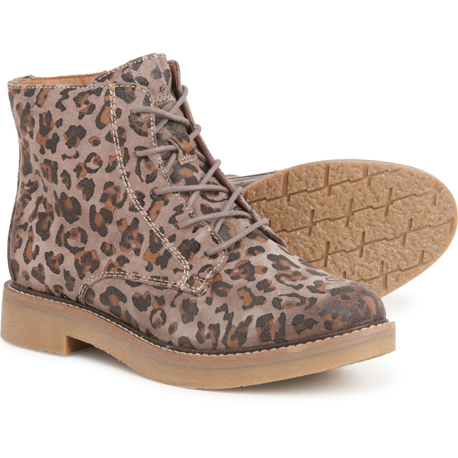 

Ботинки Comfortiva Resee - Suede Taupe Leopard Print, 37.5 (230 мм)
