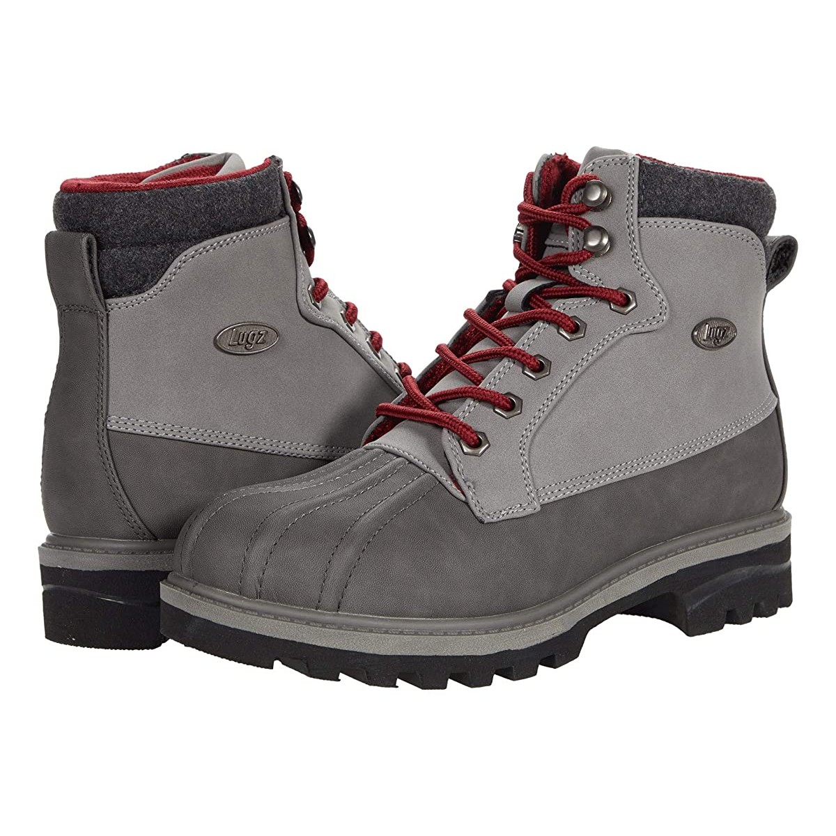 

Ботинки Lugz Mallard Charcoal/Medium Grey/Black/Crimson, 36