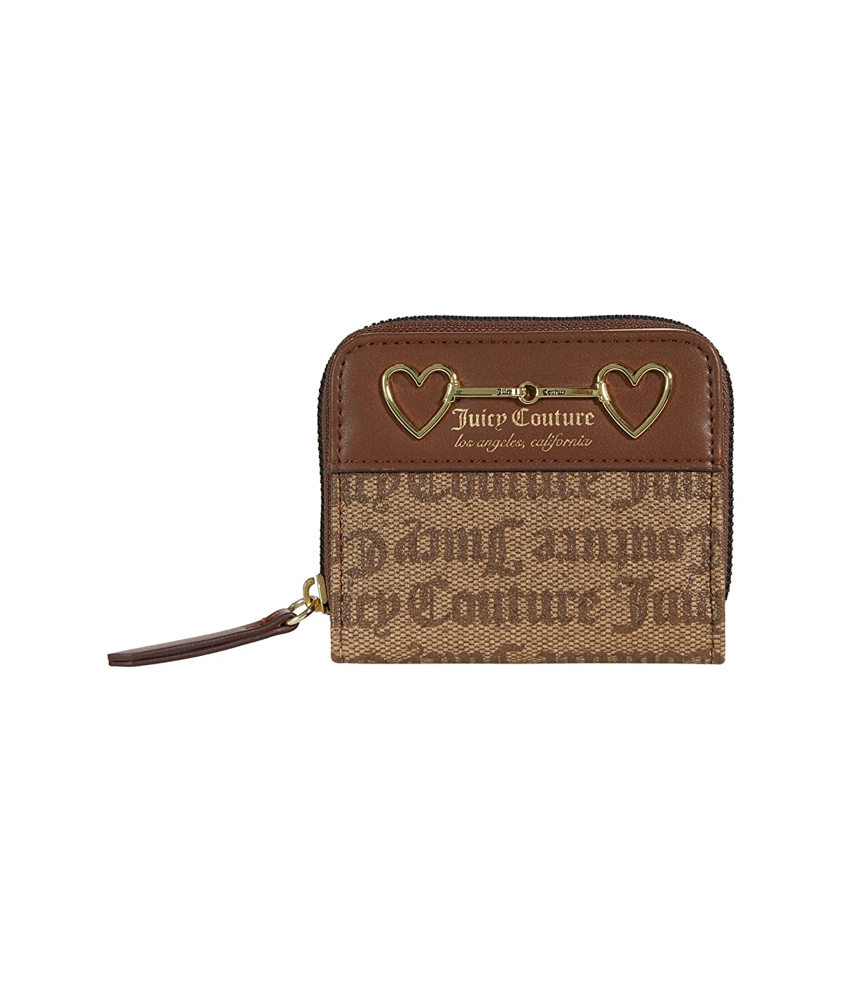 

Кошелек Juicy Couture Heart To Heart Double Gusset Medium ZA Chestnut/Chino, Универсальный