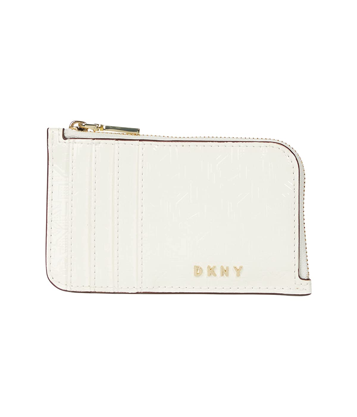 

Кошелек DKNY Bryant Zip Card Holder White, Универсальный