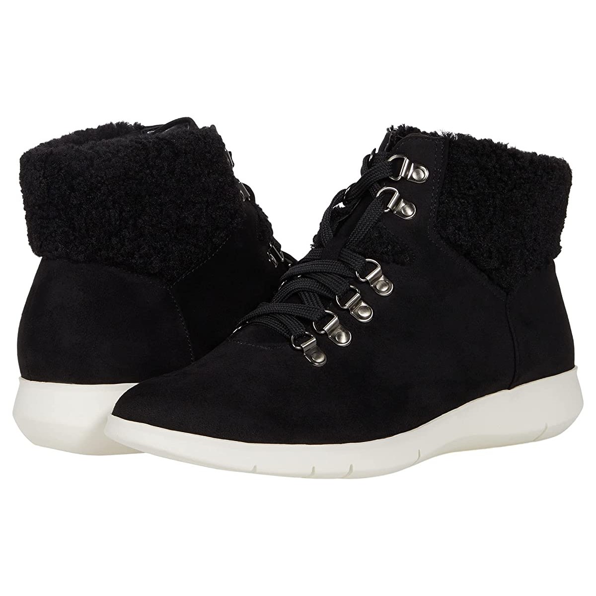 

Ботинки Aerosoles Frankie Black Faux Suede, 38 (250 мм)