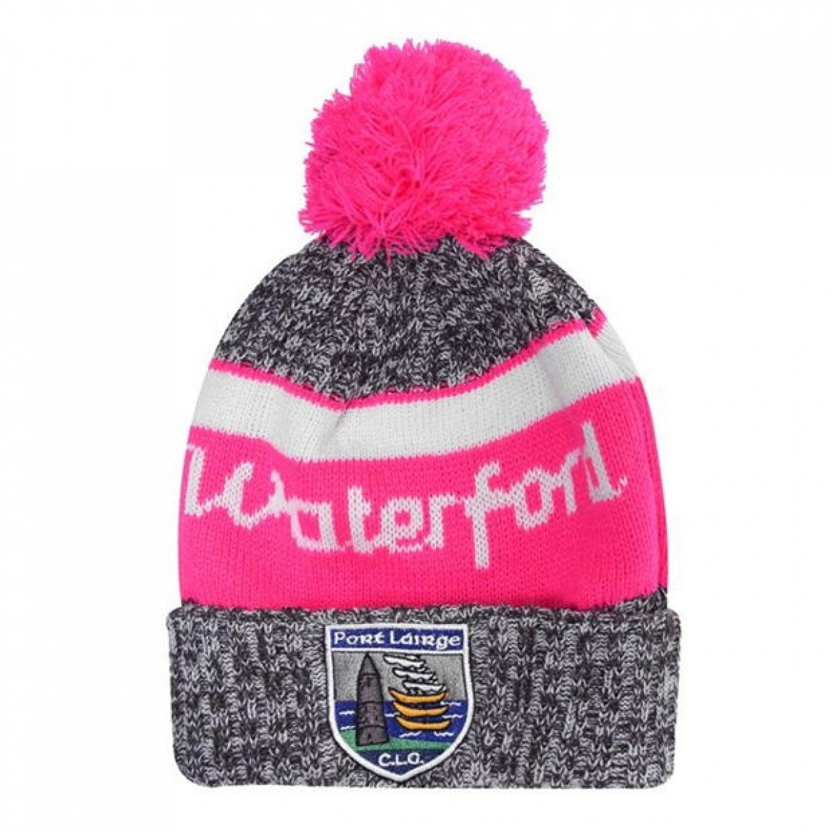 

Головной убор Official GAA Beanie Char/White/Pink, Женский