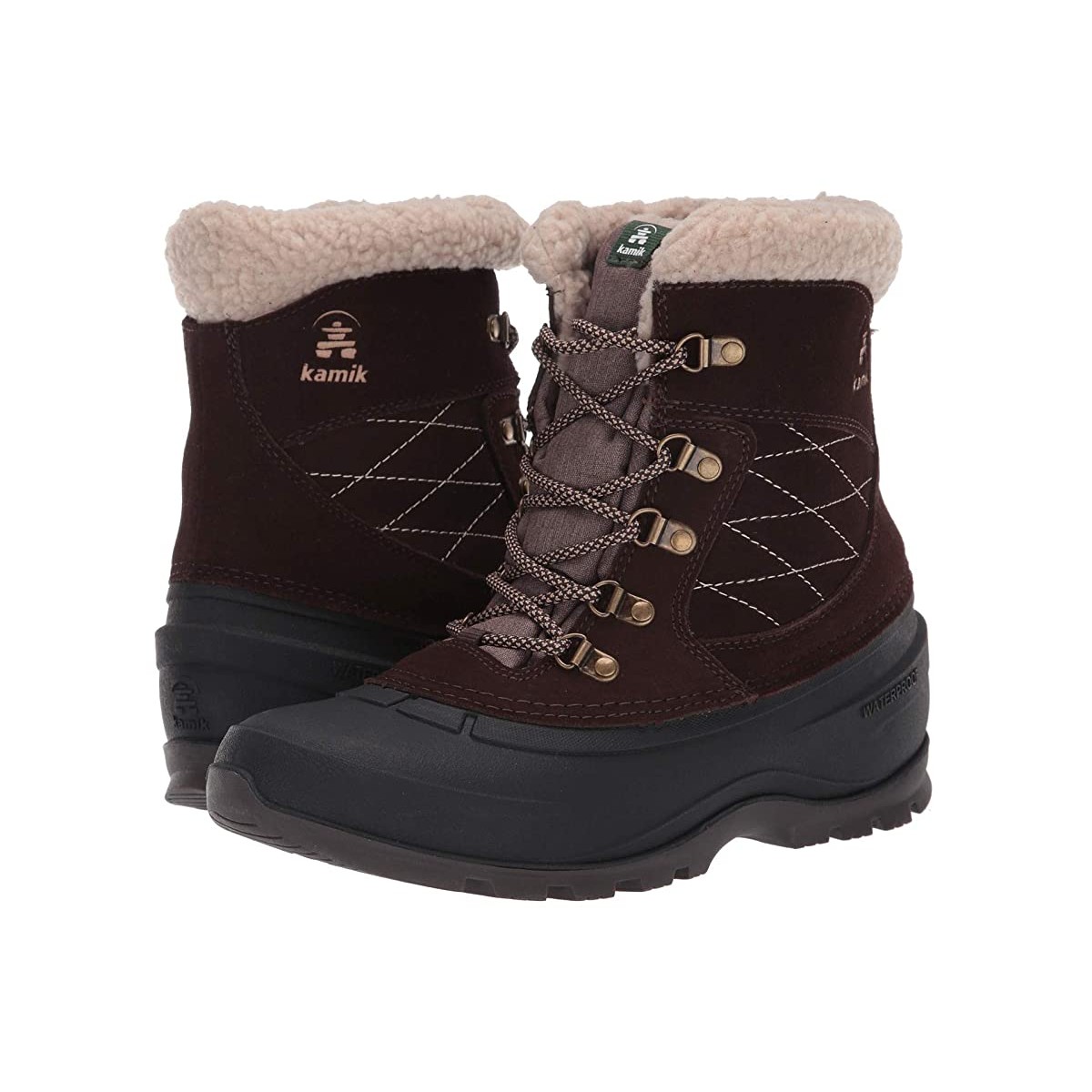 

Зимние ботинки Kamik SnoValleyL Brown, 37 (230 мм)