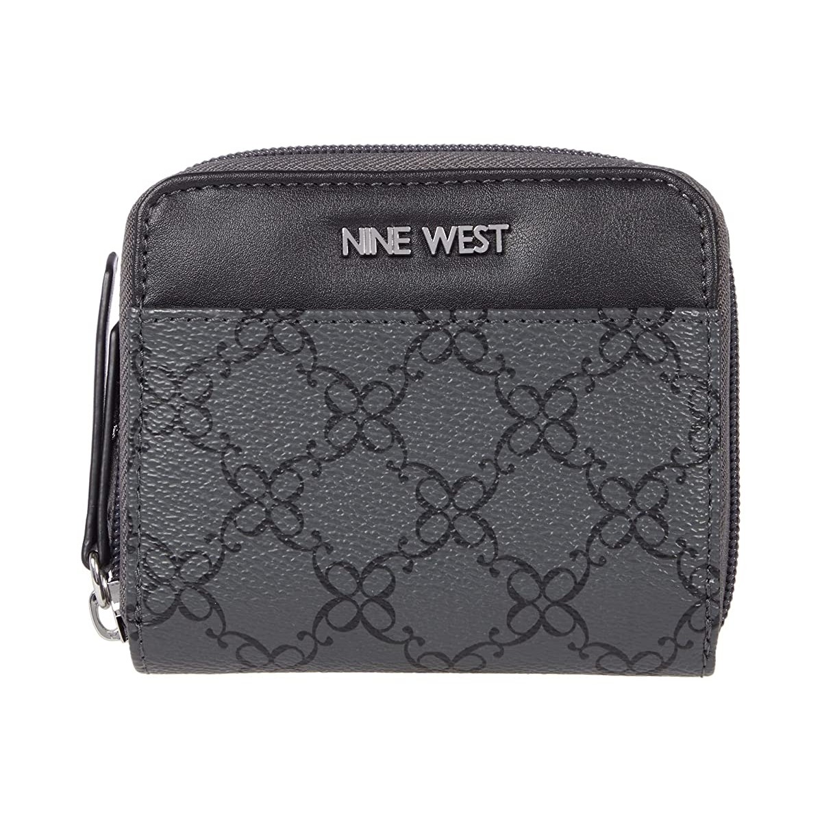 

Кошелек Nine West Lynn Small Zip Wallet Jet Black, Универсальный