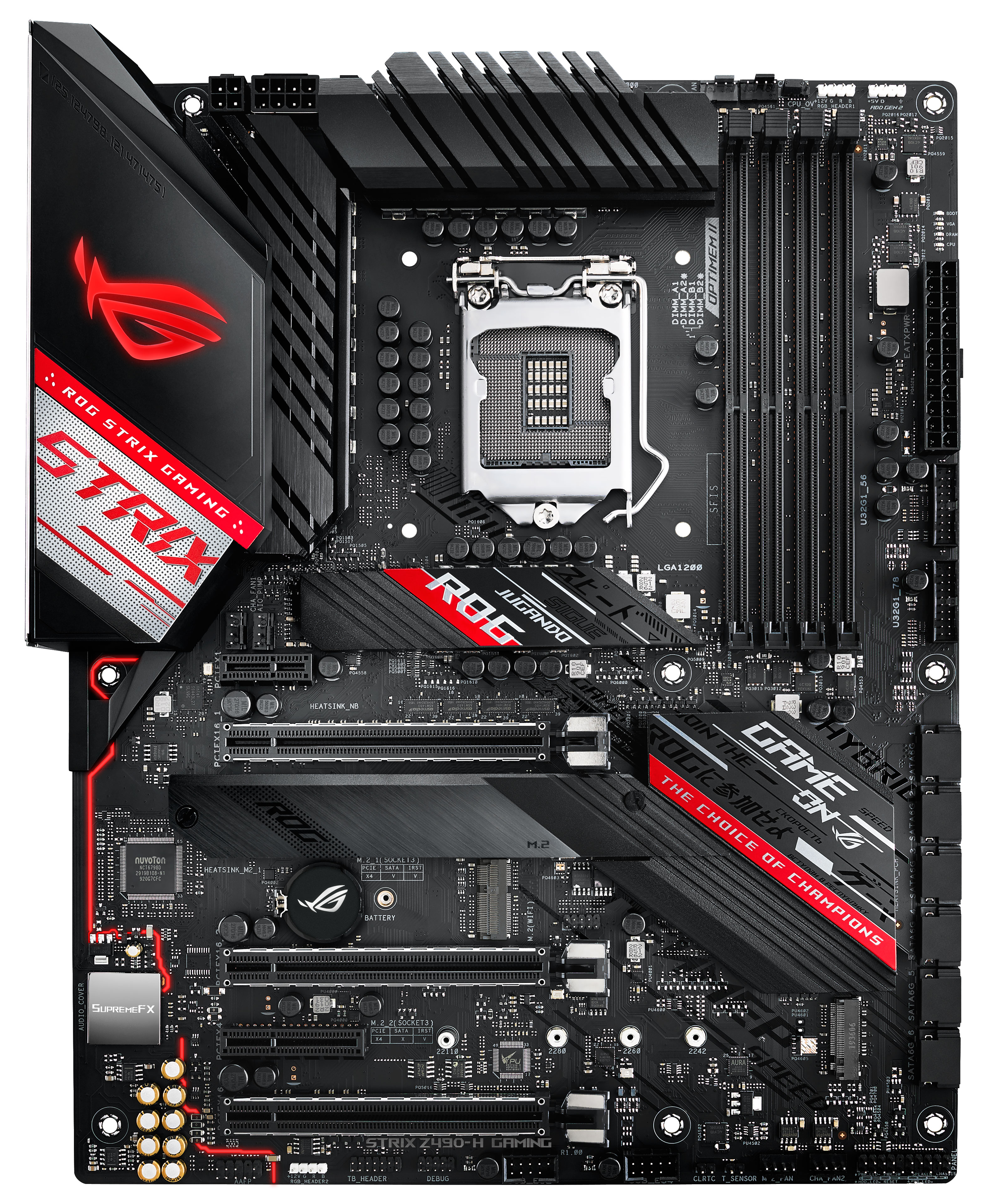 

Материнская плата Asus ROG Strix Z490-H Gaming (s1200, Intel Z490, PCI-Ex16)