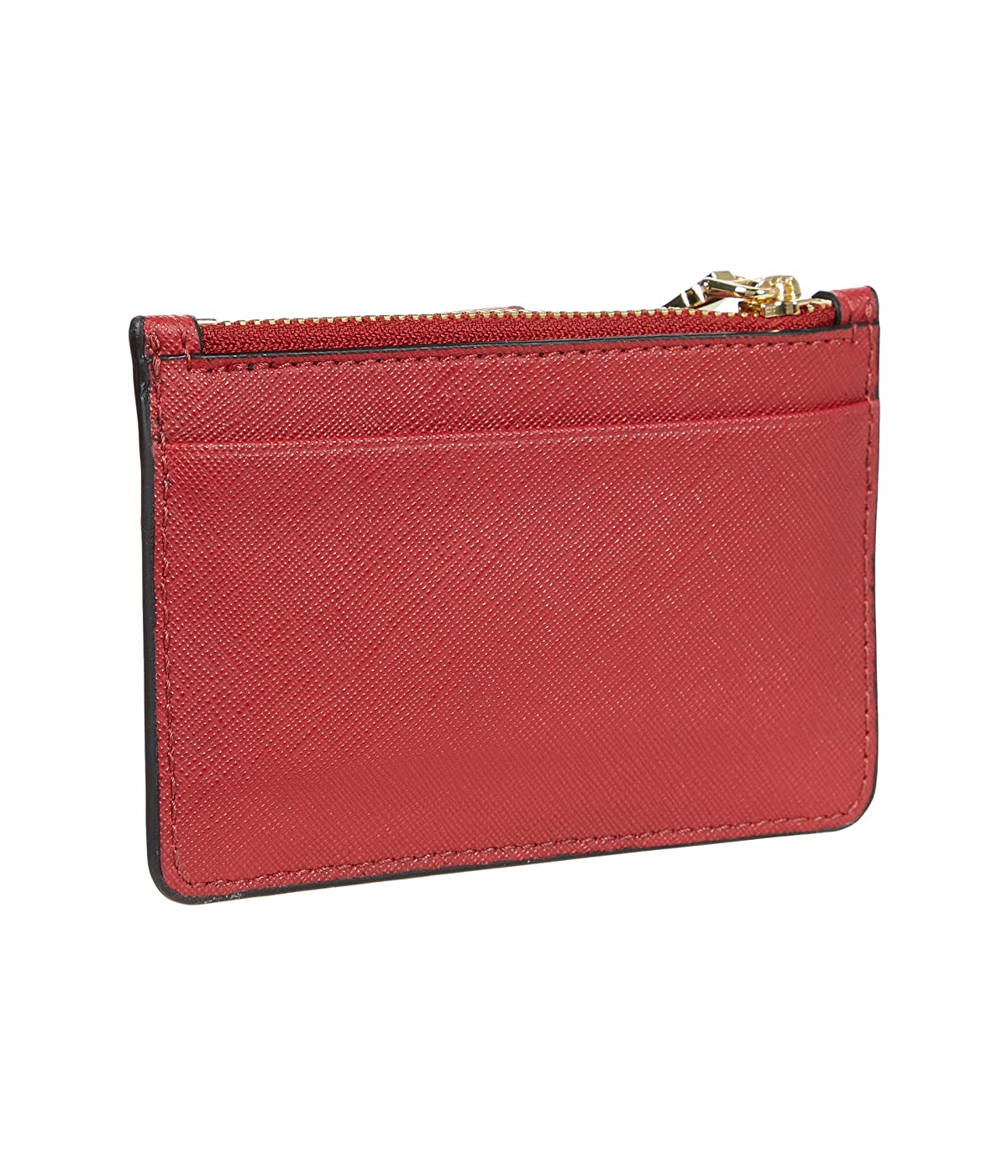 

Кошелек DKNY Thomasina Zip Card Holder Mocha/Bright Red, Универсальный