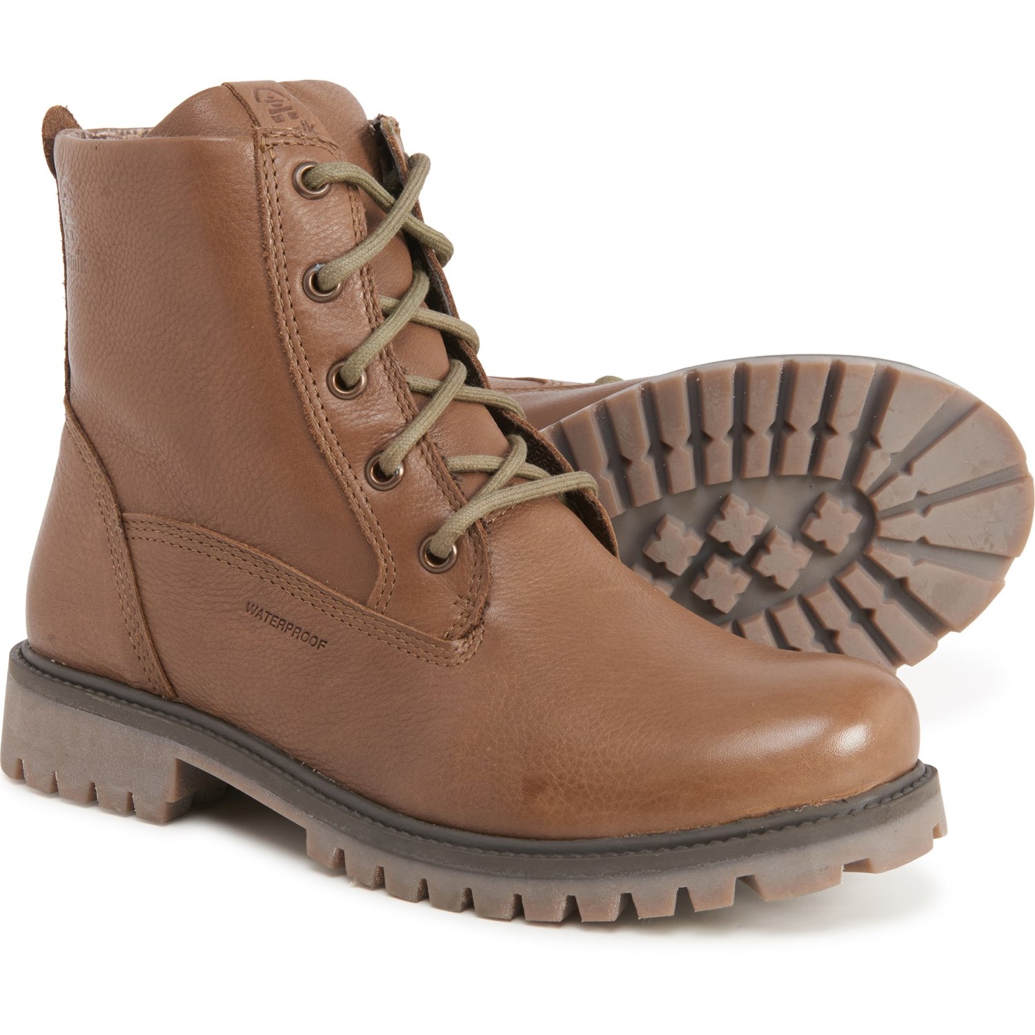 

Ботинки Kamik Autumn Lo - Waterproof, Leather Brown, 37 (230 мм)