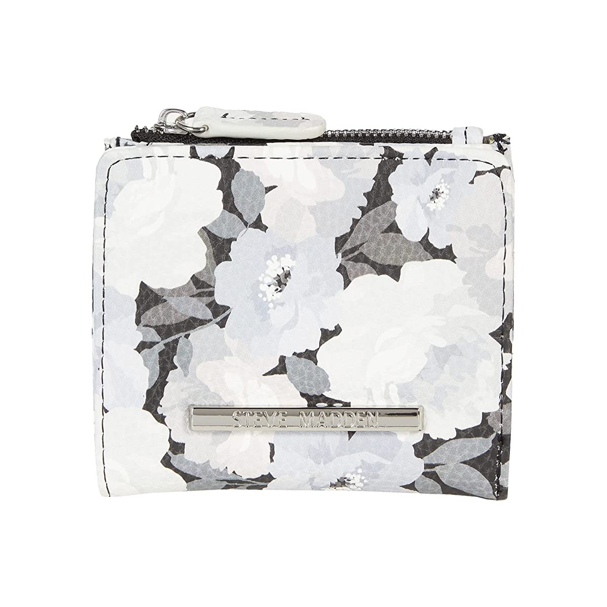 

Кошелек Steve Madden French Smooth Wallet Bloom Floral Grey, Универсальный