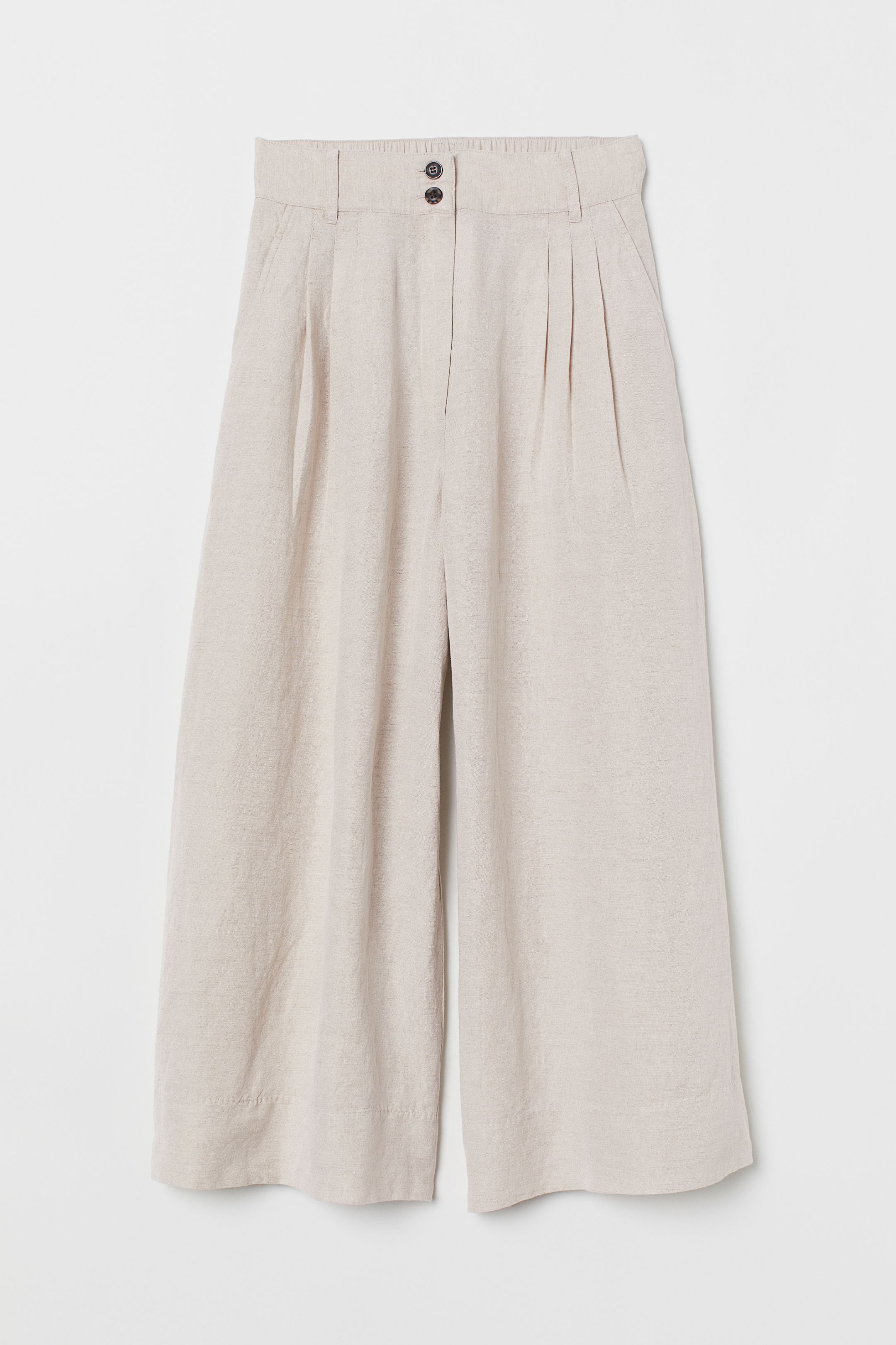 

Кюлоты H&M  светло бежевый 7305669, Кюлоты H&M 34 светло бежевый 7305669