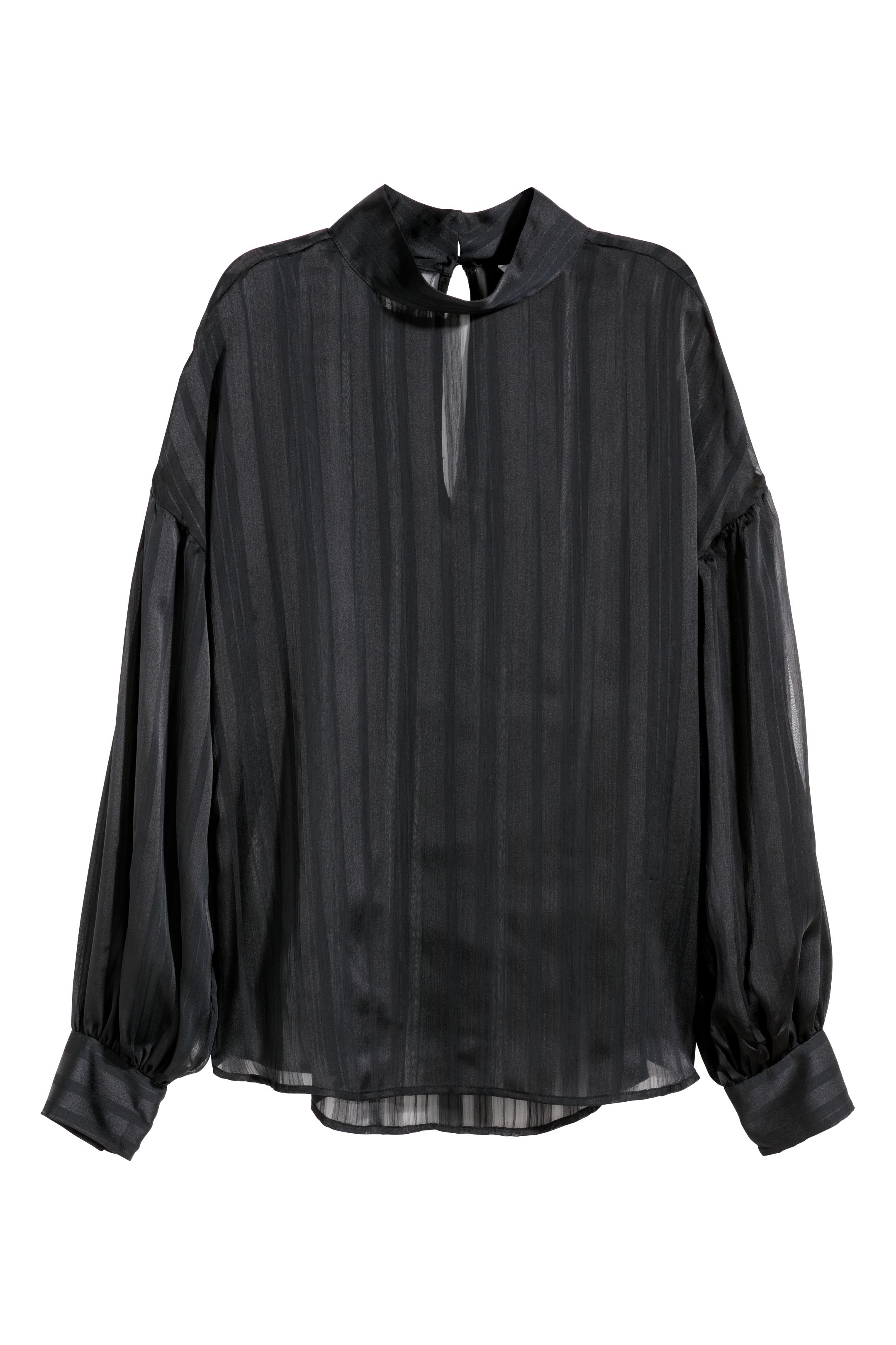 

Блуза H&M  черный 5382756, Блуза H&M 34 черный 5382756