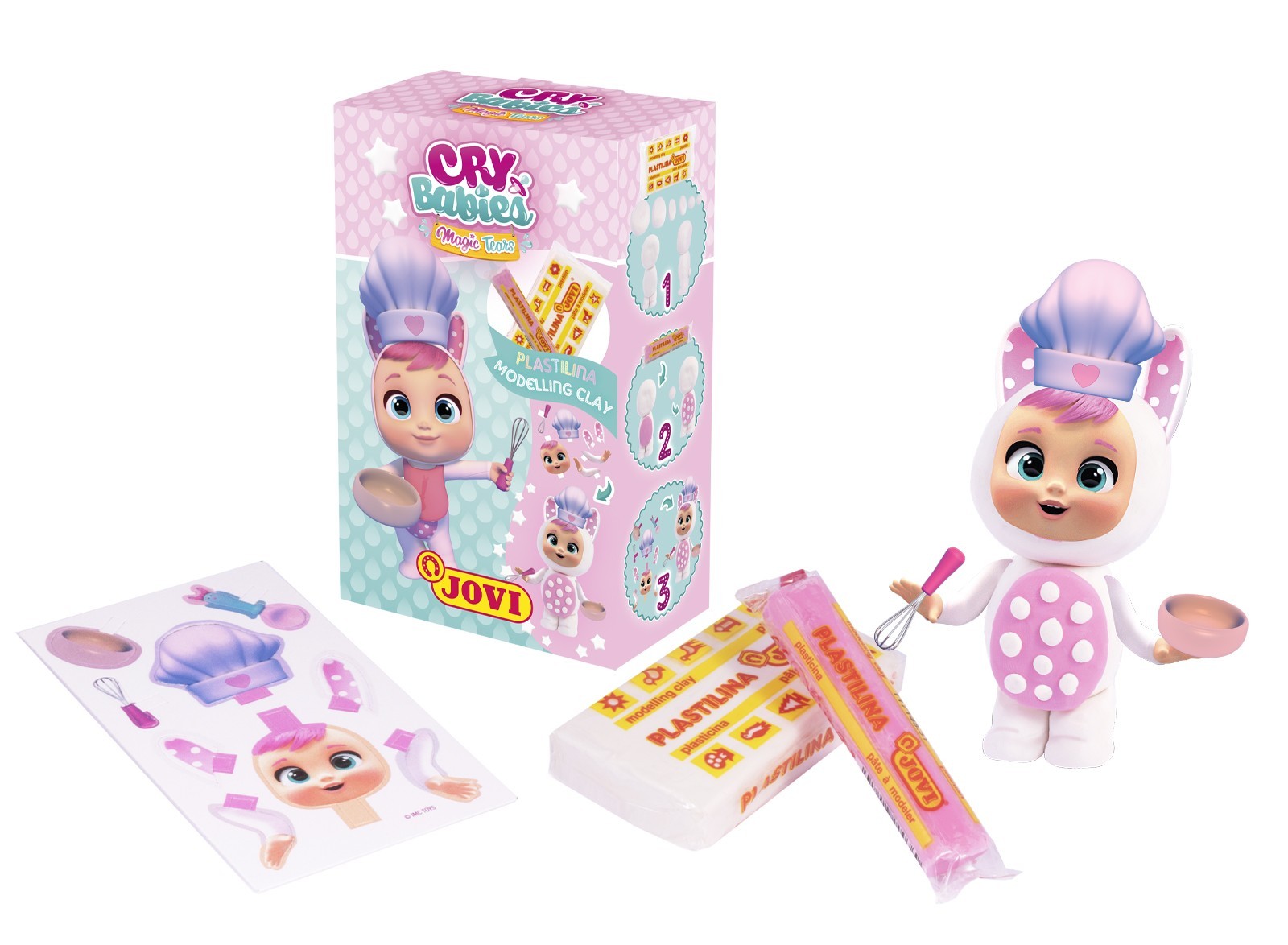 

Пластилин JOVI Cлепи Куколку Coney Cry Babies (СB100)