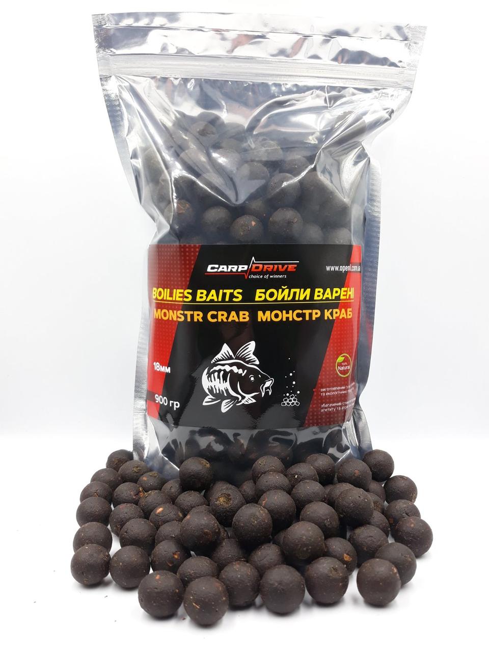 

Бойлы Вареные Монстр Краб (Monstr Crab) 18 мм 900 г