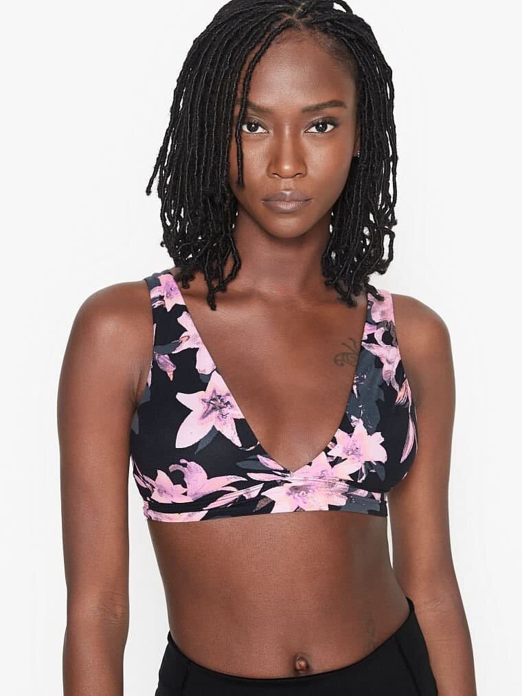 

Бюстгальтер Victoria's Secret топ 1159758025 (Черный/Розовый, L)