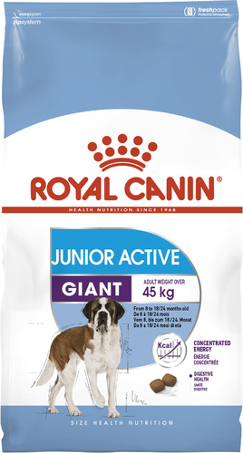 

Сухой корм Royal Canin для активных щенков Giant junior active 15 кг BGL-RC-188