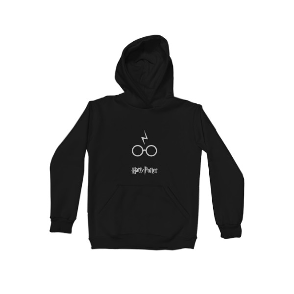 

Худи Детская для девочек без утепления Harry Potter Minimal Style Размер 140 см Цвет черный - MyTee