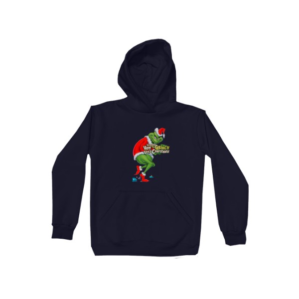 

Худи Детская для девочек с утеплением Гринч-Grinch Stole Christmas Размер 152 см Цвет темно-синий - MyTee