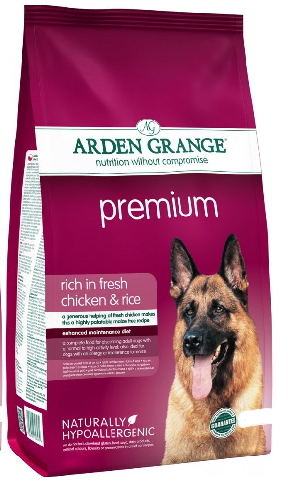 

Сухой корм для взрослых собак со свежей курицей и рисом Arden Grange Adult Dog Premium 2 кг BGL-AG-34