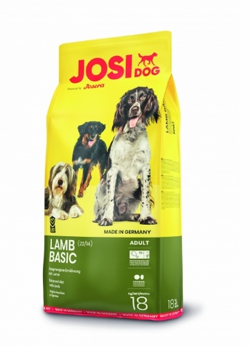 

Сухой корм Йозера для собак с ягненком JosiDog Lamb Basic 18 кг BGL-JO-48