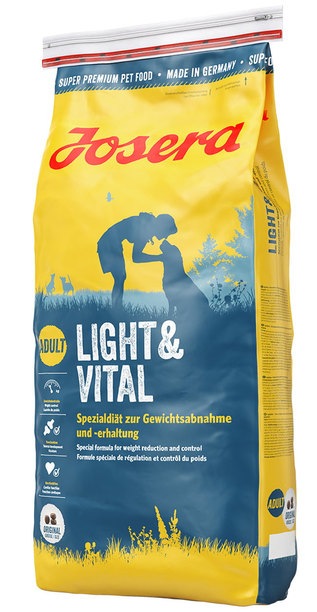 

Сухой корм для малоактивных собак с избыточным весом Josera LIGHT & VITAL 15 кг Josera BGL-JO-20