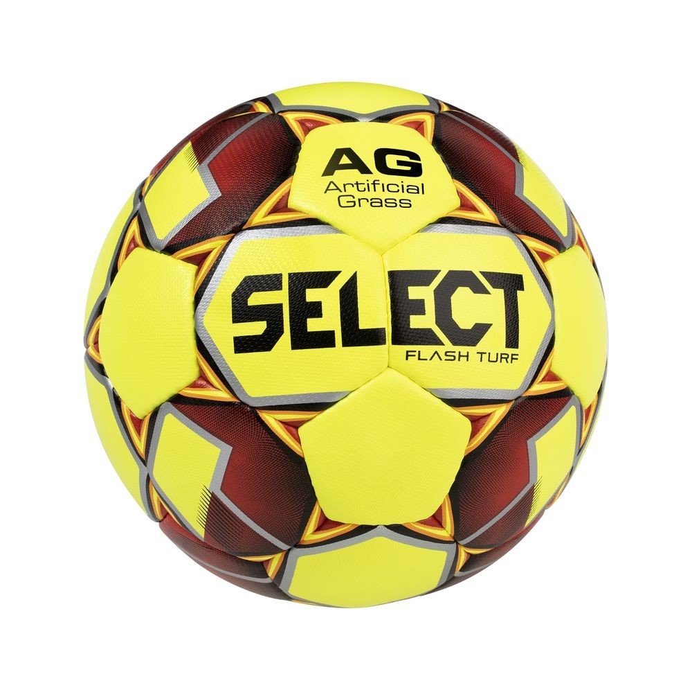 

М’яч футбольний SELECT Flash Turf IMS №4 червоно-жовтий