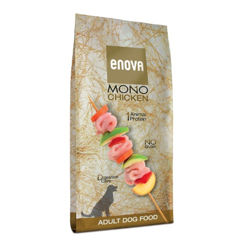 

Сухой корм для взрослых собак всех пород с мясом курицы ENOVA MONO CHICKEN 20 кг бридер ENOVA BGL-EN-19