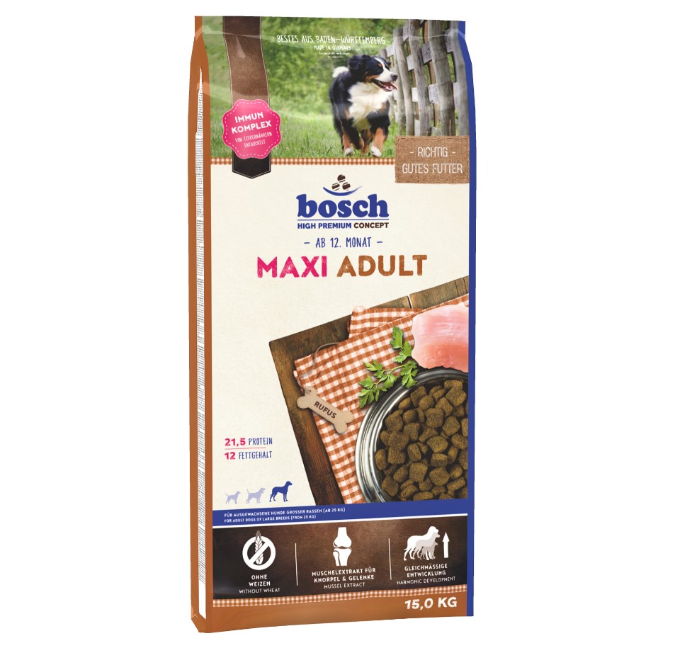 

Сухой корм для собак крупных пород Bosch Adult Maxi 15 кг Bosch BGL-BO-47