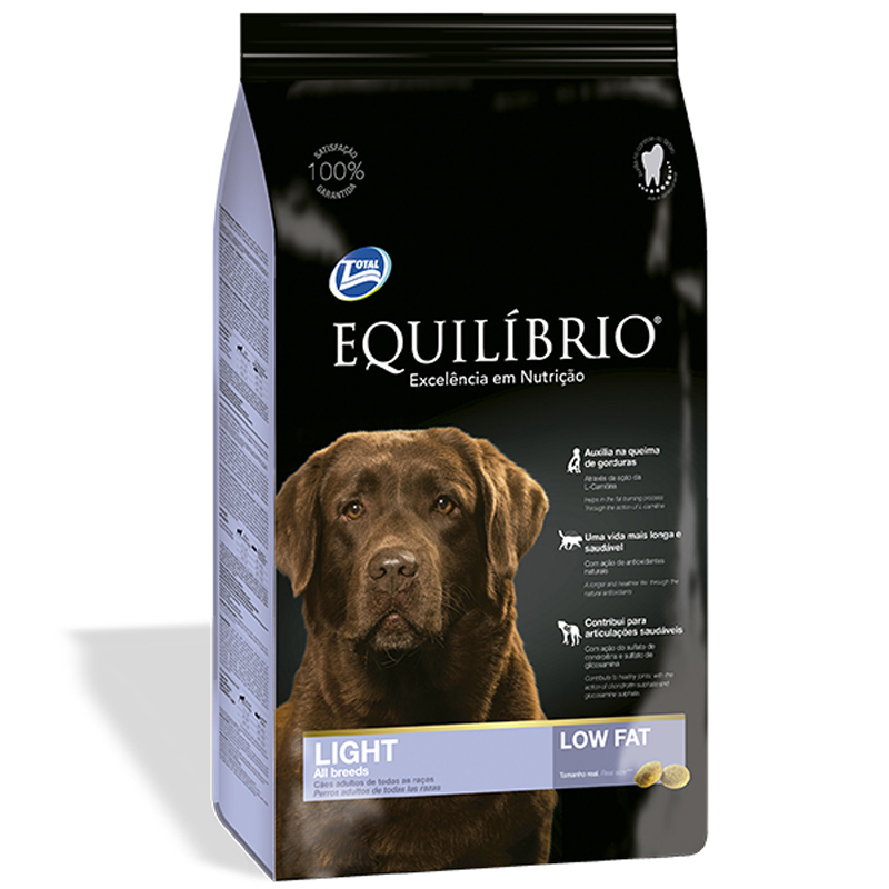 

Cухой низкокалорийный для средних и крупных пород собак Equilibrio Dog 15 кг Equilibrio BGL-EQ-21