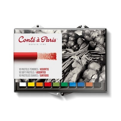 

Набор мягкой пастели Conte a Paris Soft Colours, 10цв.