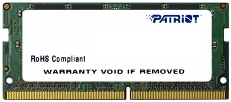 

SO-DIMM 4GB/2400 DDR4 Patriot Signature (PSD44G240041S)