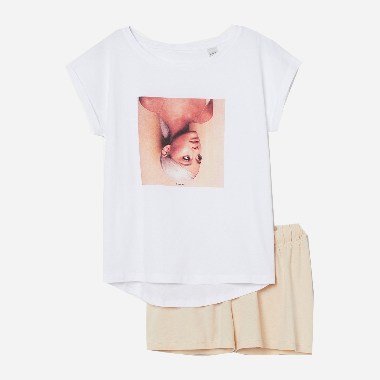 

Пижама (футболка + шорты) H&M 854667b36 146-152 см Комбинированная